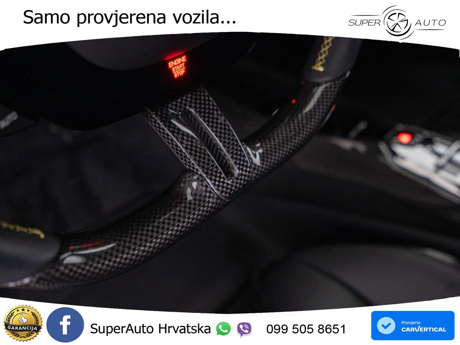 Ferrari 296 GTS 3.0 V6 (830 KS) F1 DCT LED+ACC
