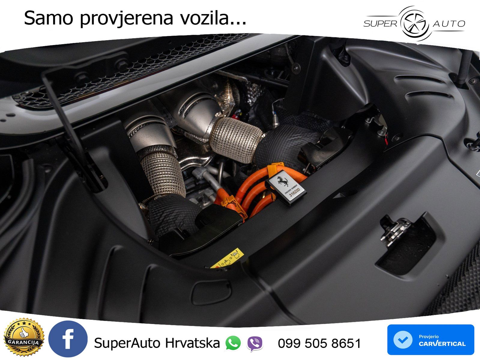 Ferrari 296 GTS 3.0 V6 (830 KS) F1 DCT LED+ACC