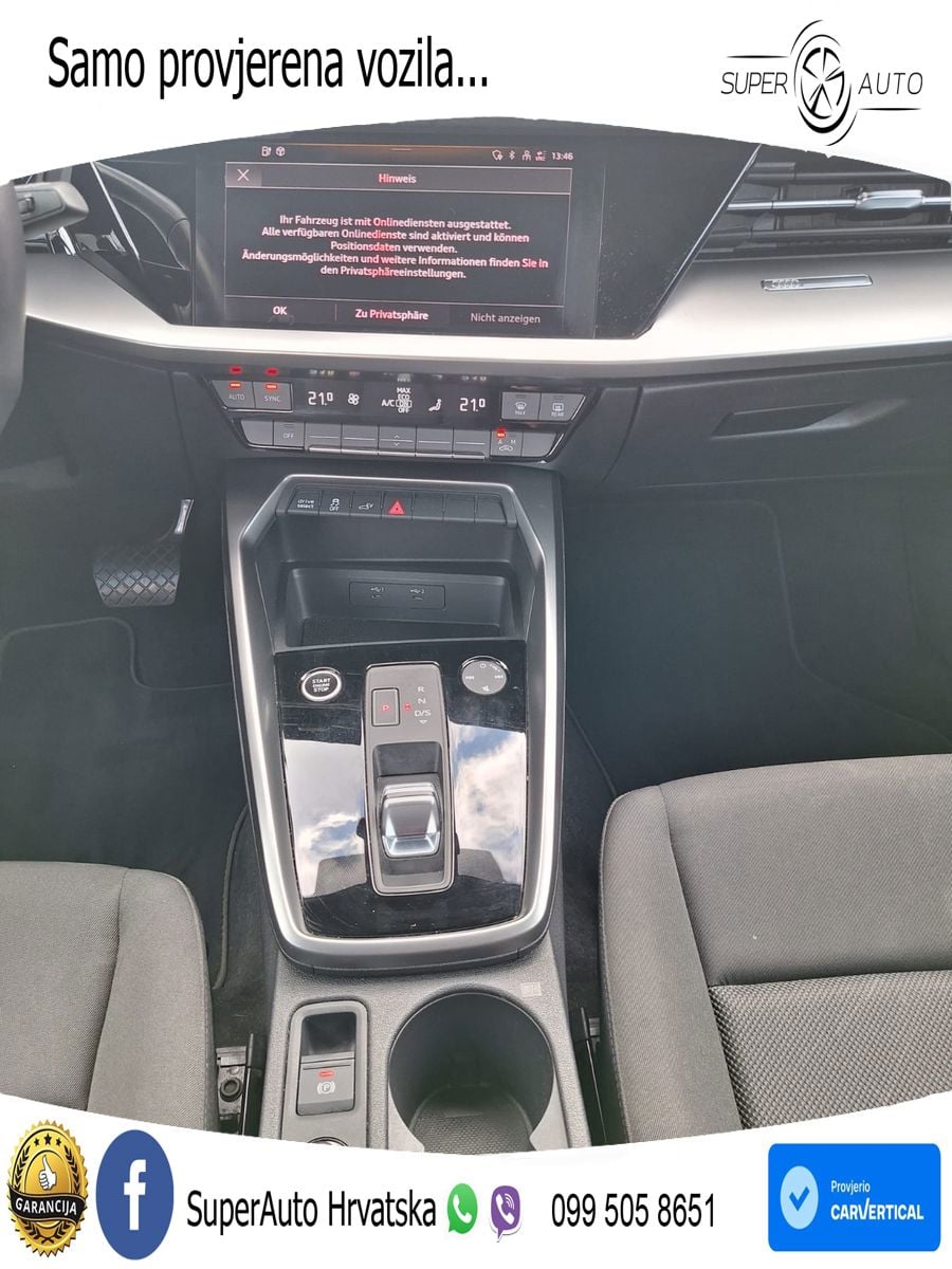 Audi A3 40 TFSIe (204 KS) S tronic LED+ACC