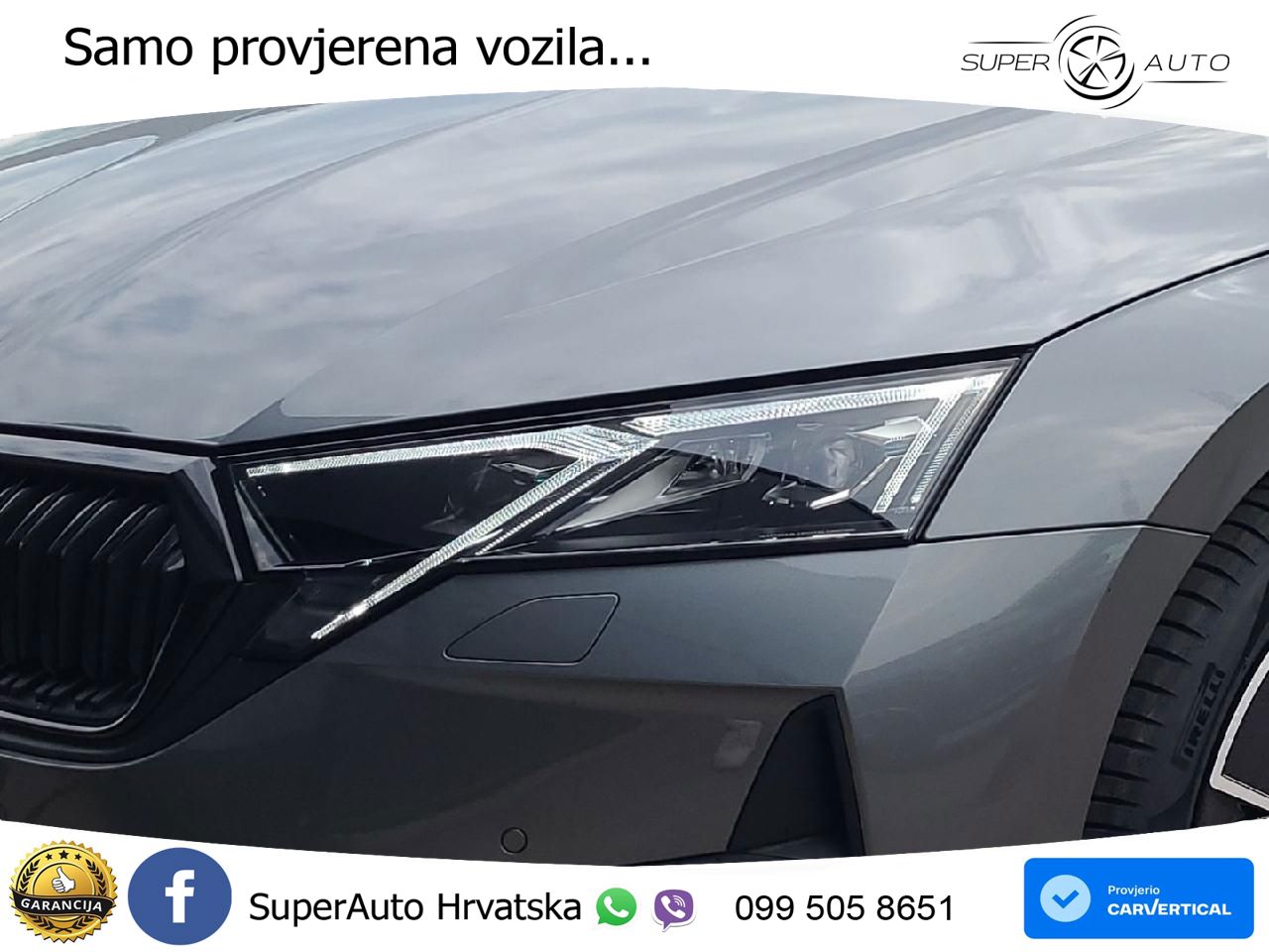 Škoda Octavia Combi 2.0 TDI (150 KS) DSG SportLine LED+GR SJED+ACC