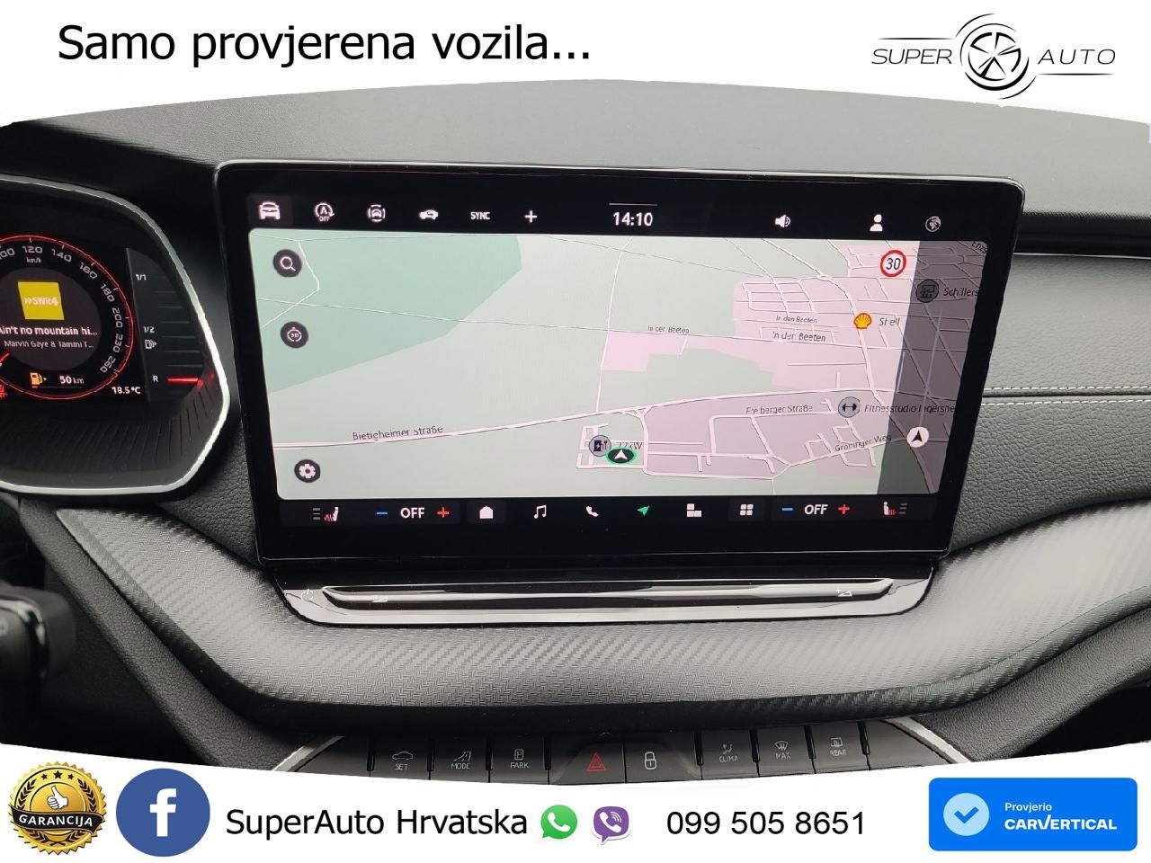 Škoda Octavia Combi 2.0 TDI (150 KS) DSG SportLine LED+GR SJED+ACC