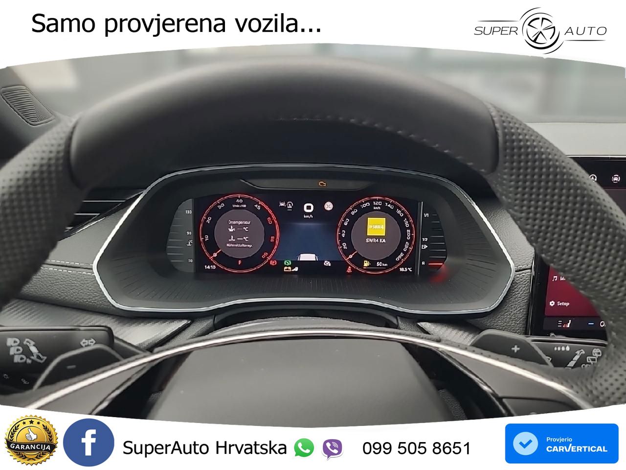 Škoda Octavia Combi 2.0 TDI (150 KS) DSG SportLine LED+GR SJED+ACC