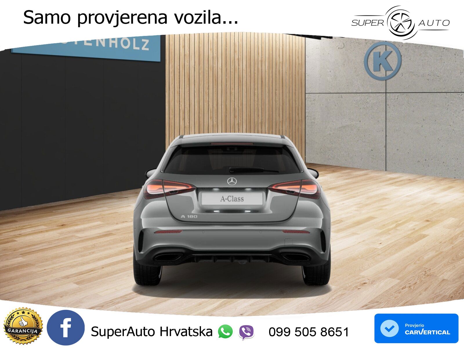 Mercedes-Benz A 180 7G-DCT AMG LED+GR SJED+ACC