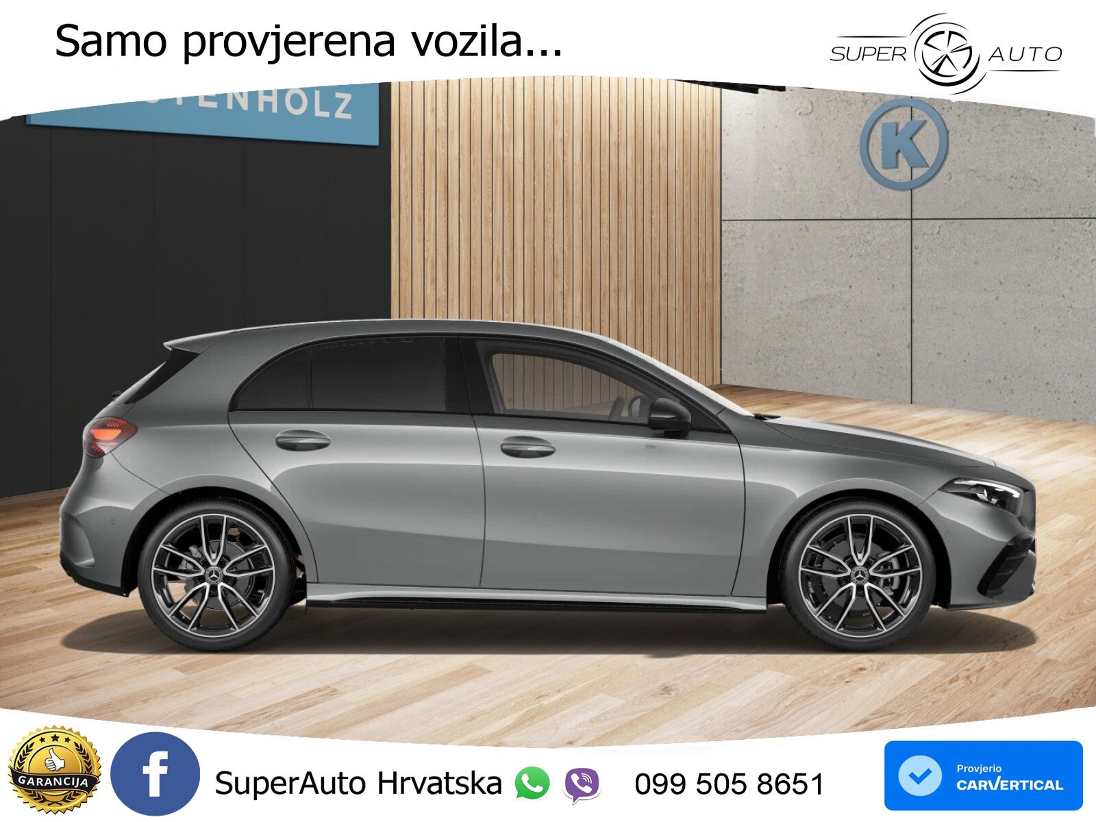 Mercedes-Benz A 180 7G-DCT AMG LED+GR SJED+ACC