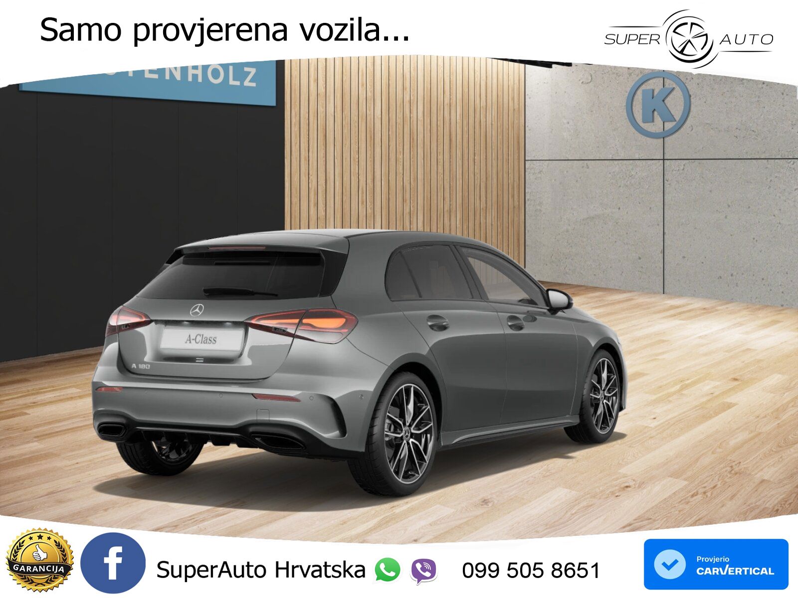 Mercedes-Benz A 180 7G-DCT AMG LED+GR SJED+ACC