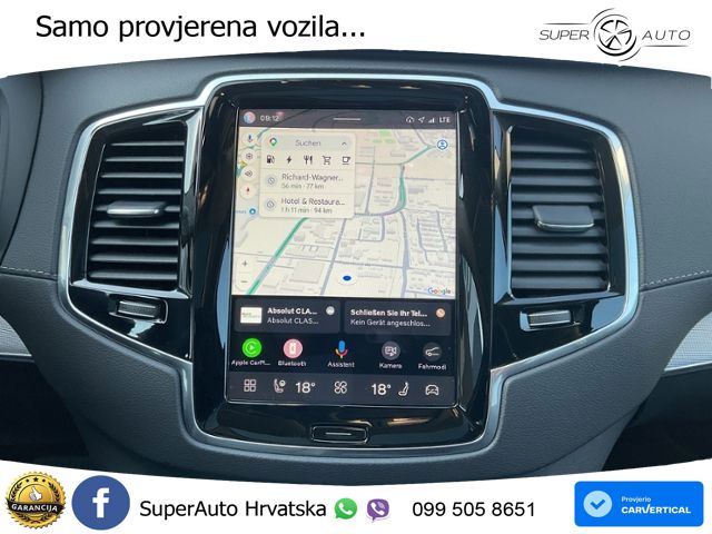 Volvo XC90 2.0 T8 AWD Automatic ACC+GR SJED+360+PANO