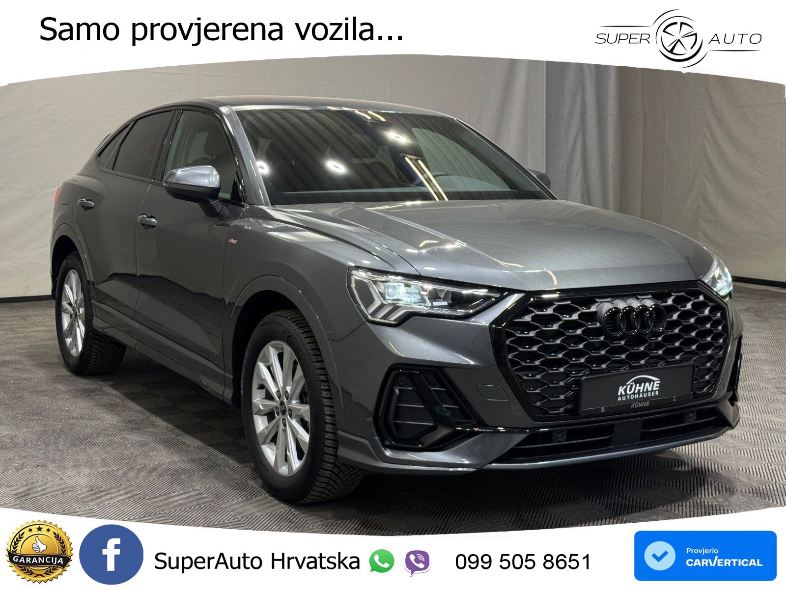 Audi Q3 II Sportback 35 TFSI (150 KS) S tronic S line LED+GR SJED+ACC