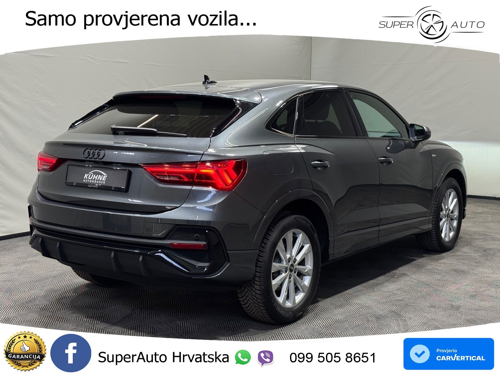 Audi Q3 II Sportback 35 TFSI (150 KS) S tronic S line LED+GR SJED+ACC