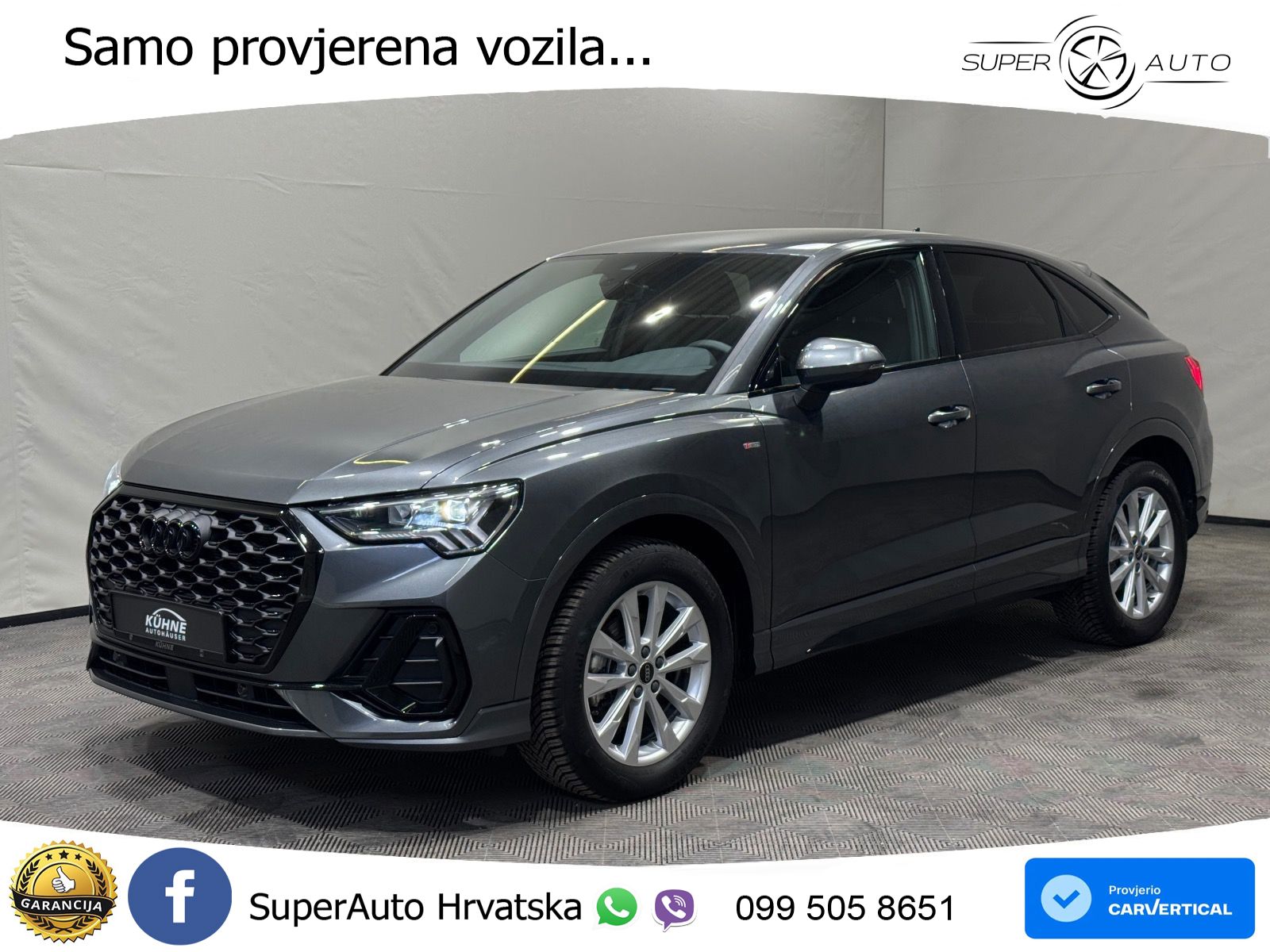 Audi Q3 II Sportback 35 TFSI (150 KS) S tronic S line LED+GR SJED+ACC