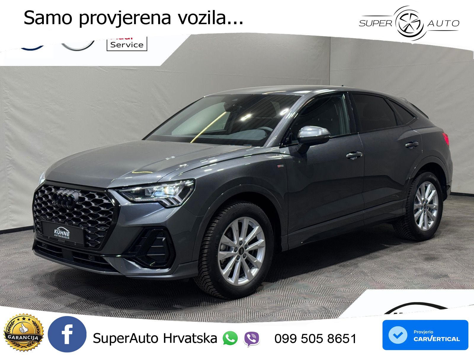 Audi Q3 II Sportback 35 TFSI (150 KS) S tronic S line LED+GR SJED+ACC