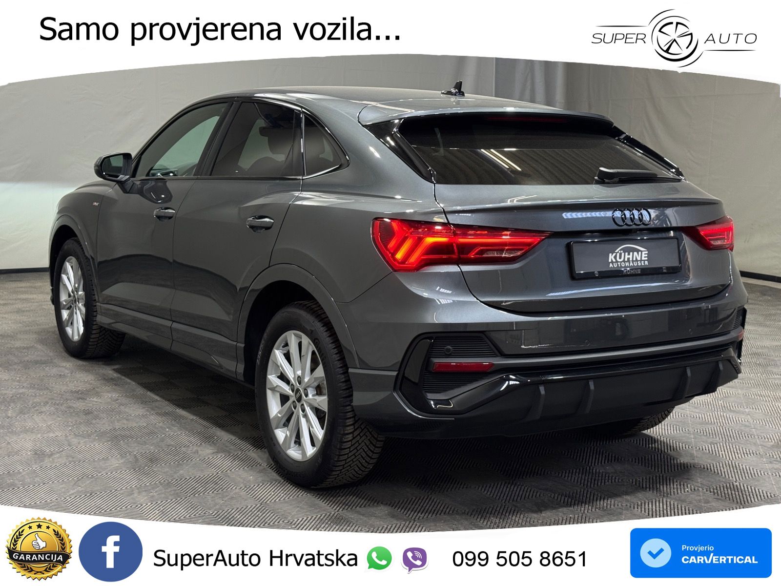 Audi Q3 II Sportback 35 TFSI (150 KS) S tronic S line LED+GR SJED+ACC