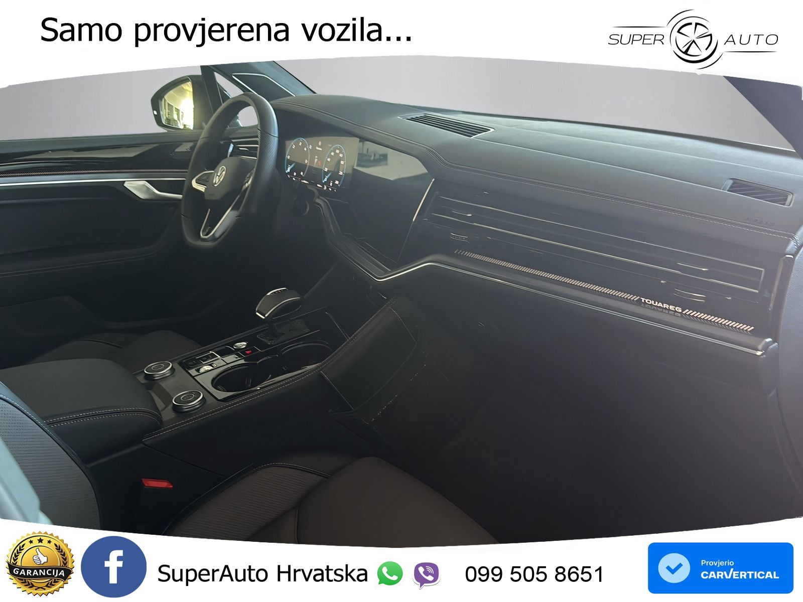 Volkswagen Touareg 3.0 V6 TDI (231 KS) 4MOTION Tiptronic R-Line ZRAČNI+ACC+GR SJED+KAM+PANO