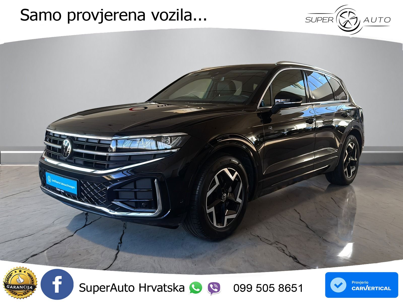 Volkswagen Touareg 3.0 V6 TDI (231 KS) 4MOTION Tiptronic R-Line ZRAČNI+ACC+GR SJED+KAM+PANO