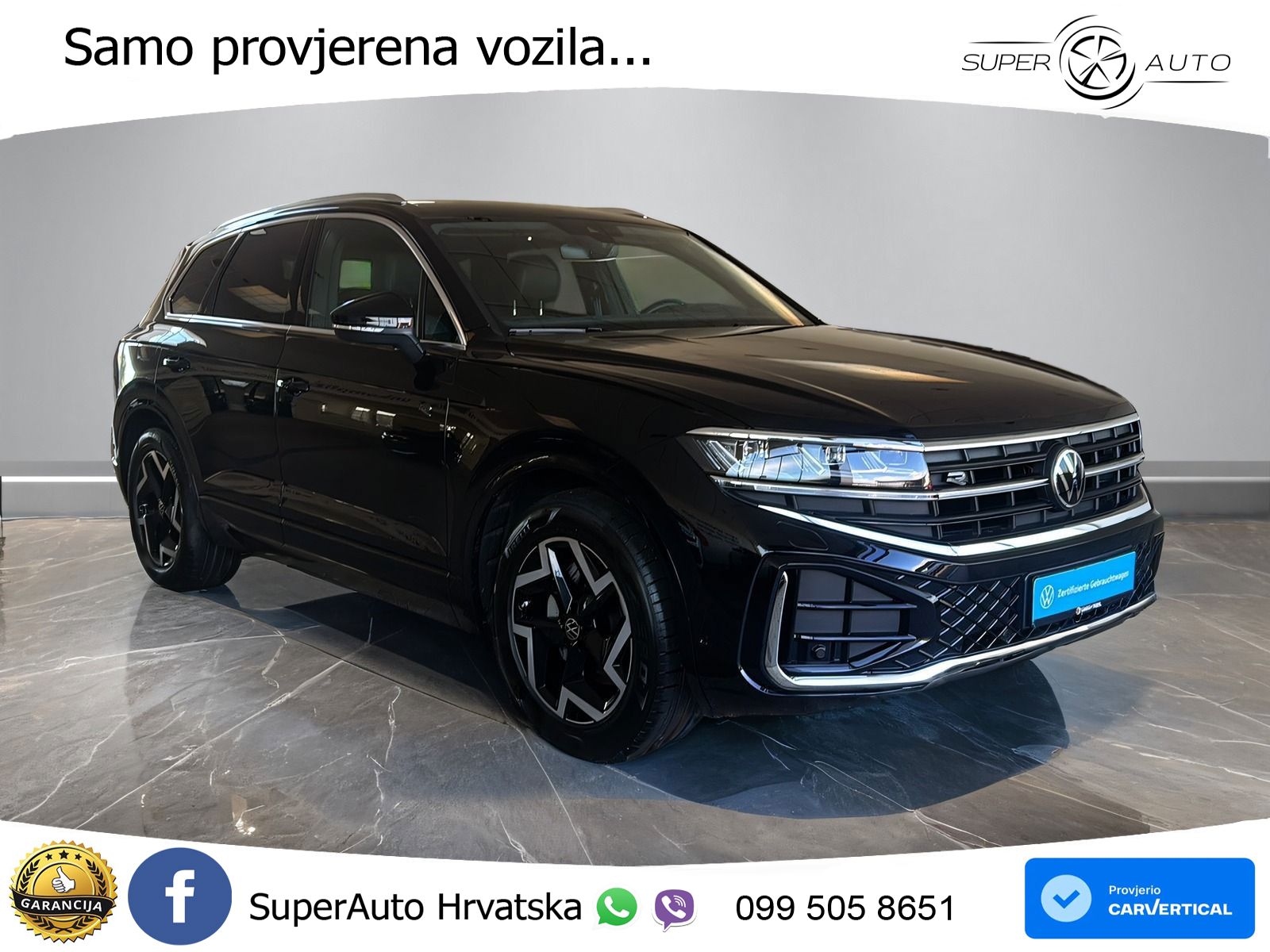 Volkswagen Touareg 3.0 V6 TDI (231 KS) 4MOTION Tiptronic R-Line ZRAČNI+ACC+GR SJED+KAM+PANO