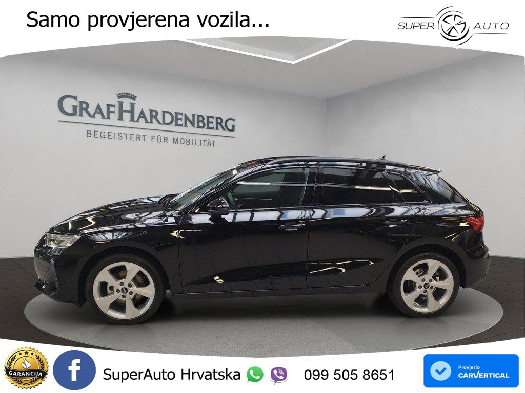 Audi A3 Sportback 30 TFSI (116 KS) Mild Hybrid S tronic advanced LED+GR SJED+ACC