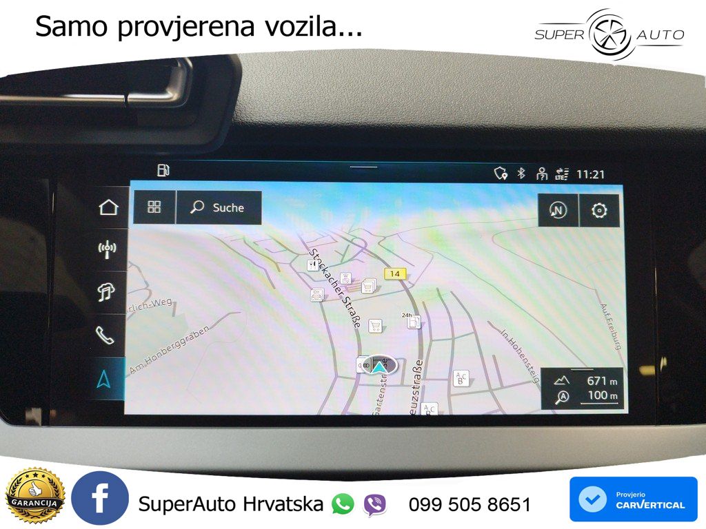 Audi A3 Sportback 30 TFSI (116 KS) Mild Hybrid S tronic advanced LED+GR SJED+ACC