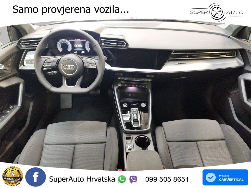 Audi A3 Sportback 30 TFSI (116 KS) Mild Hybrid S tronic advanced LED+GR SJED+ACC