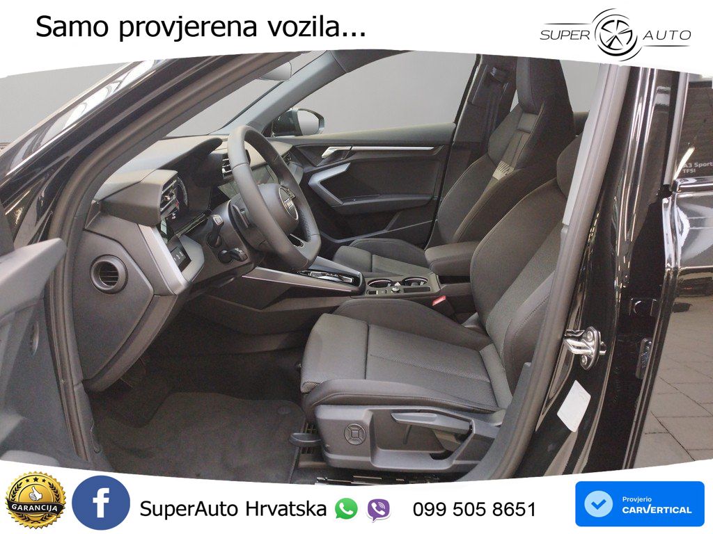 Audi A3 Sportback 30 TFSI (116 KS) Mild Hybrid S tronic advanced LED+GR SJED+ACC