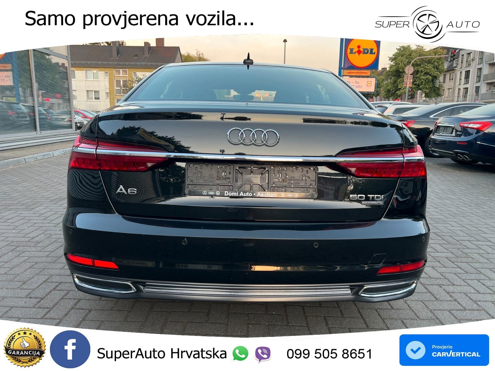 Audi A6 50 TDI V6 (286 KS) quattro tiptronic S line LED+GR SJED+ACC
