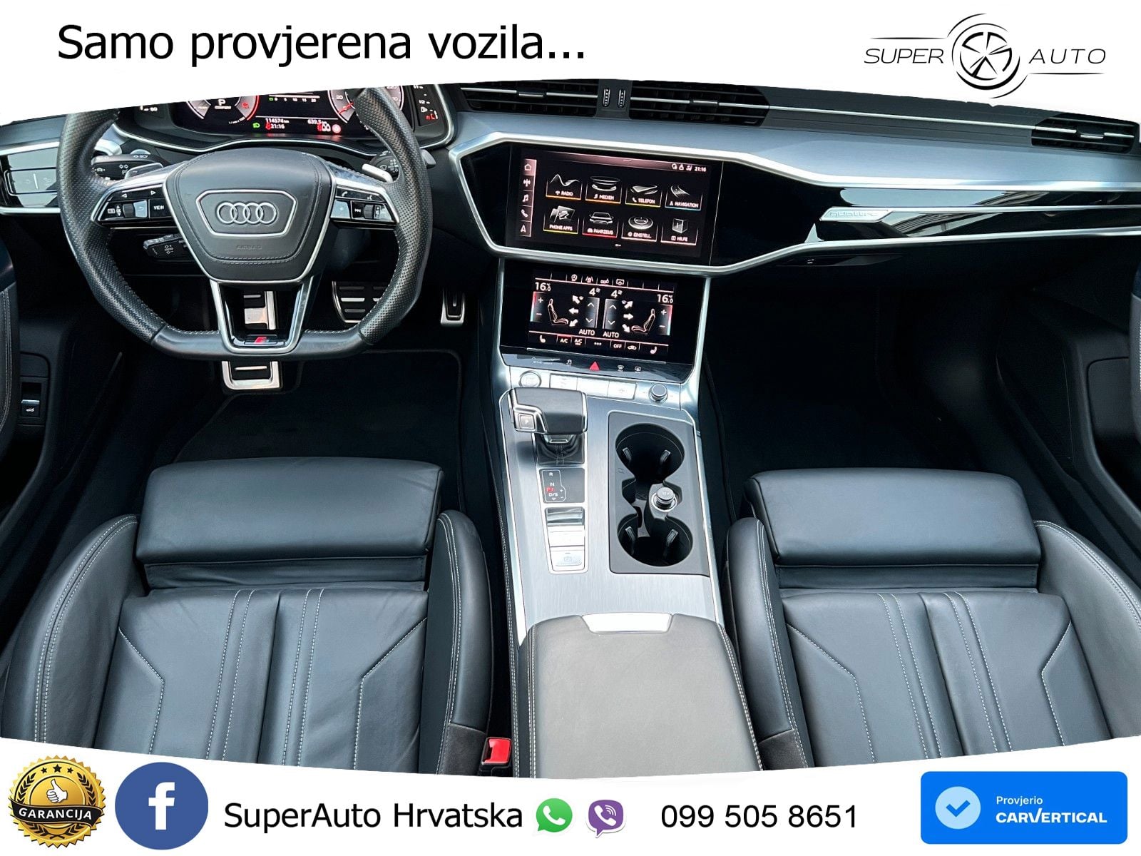 Audi A6 50 TDI V6 (286 KS) quattro tiptronic S line LED+GR SJED+ACC