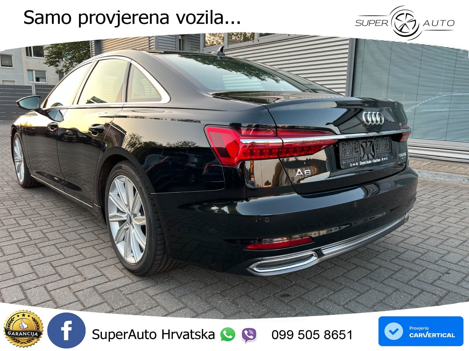 Audi A6 50 TDI V6 (286 KS) quattro tiptronic S line LED+GR SJED+ACC