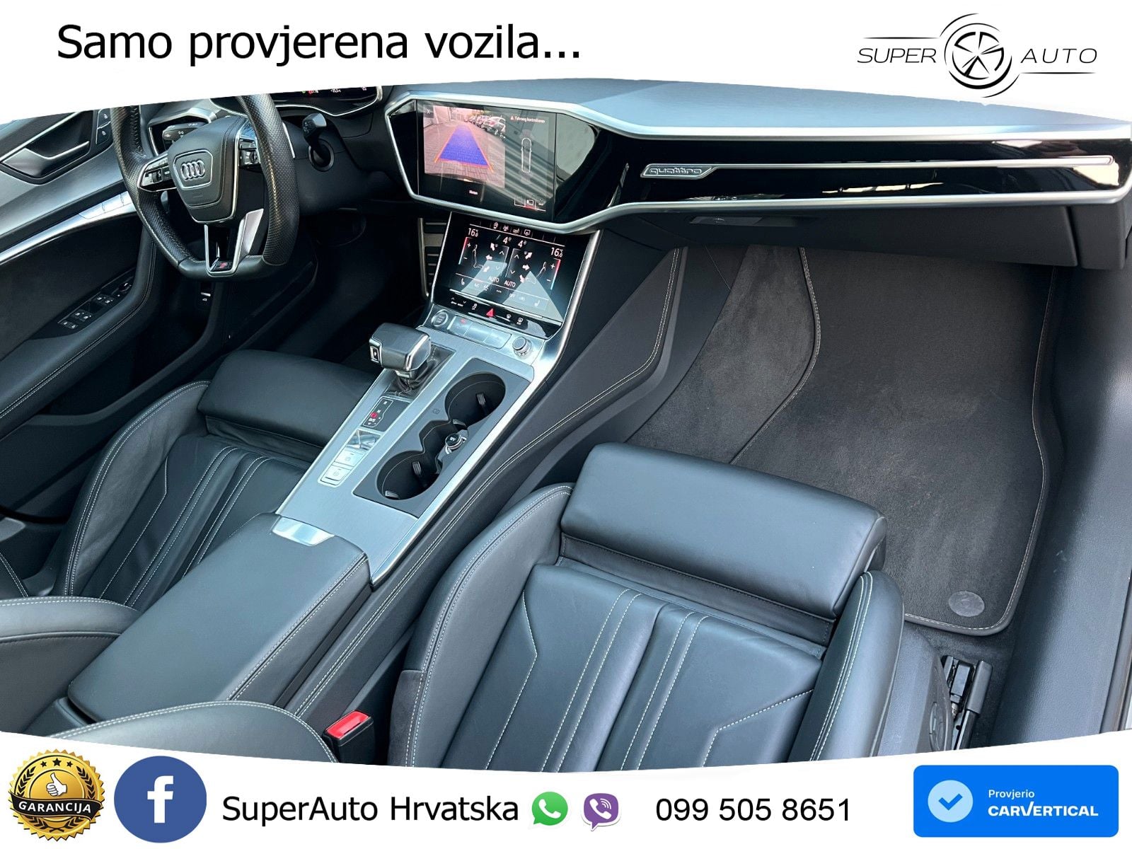 Audi A6 50 TDI V6 (286 KS) quattro tiptronic S line LED+GR SJED+ACC