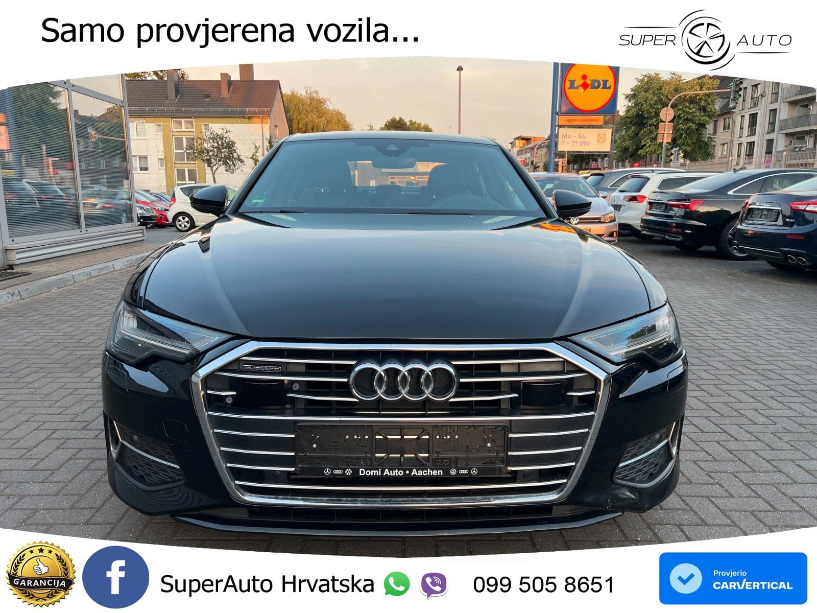 Audi A6 50 TDI V6 (286 KS) quattro tiptronic S line LED+GR SJED+ACC