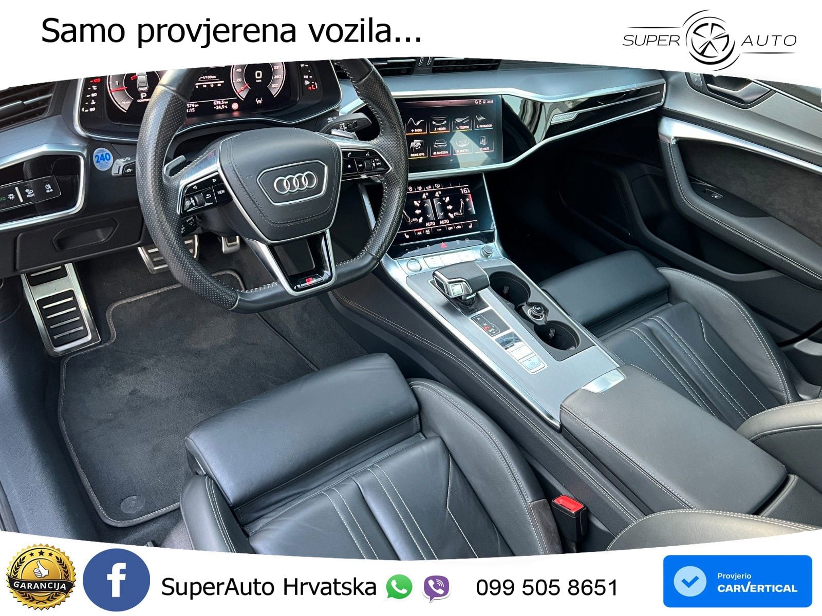Audi A6 50 TDI V6 (286 KS) quattro tiptronic S line LED+GR SJED+ACC