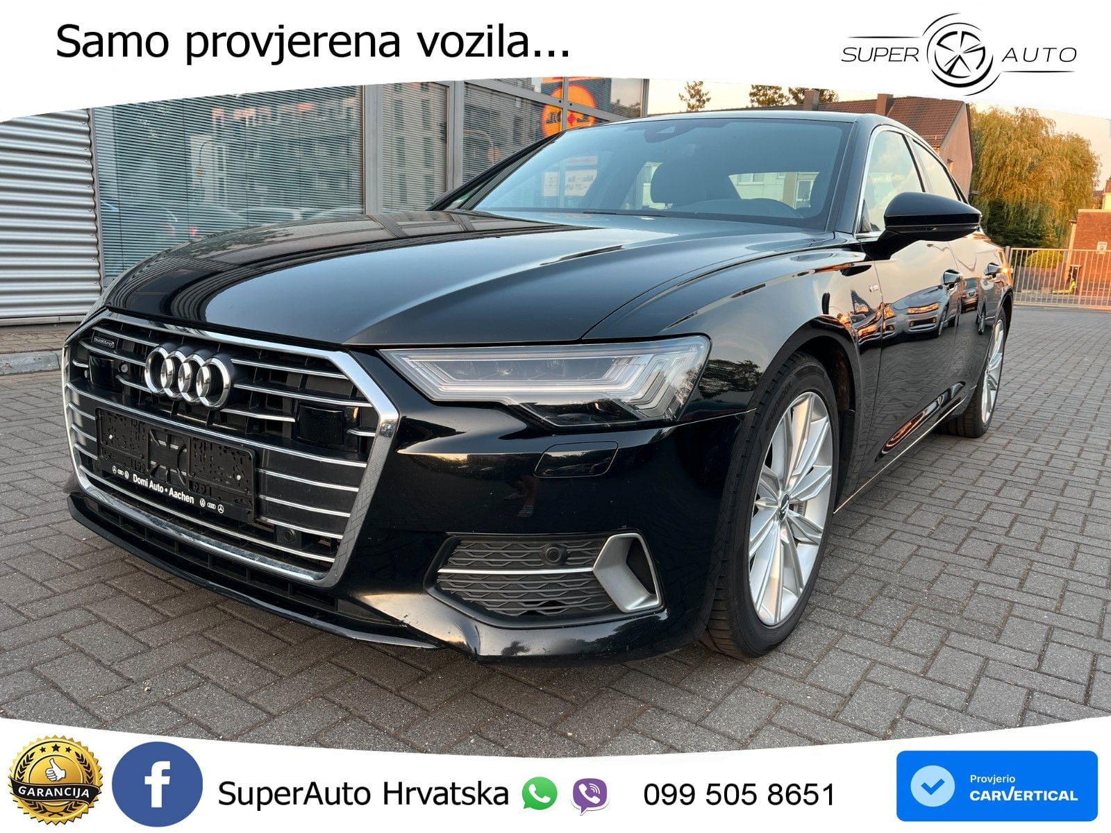 Audi A6 50 TDI V6 (286 KS) quattro tiptronic S line LED+GR SJED+ACC