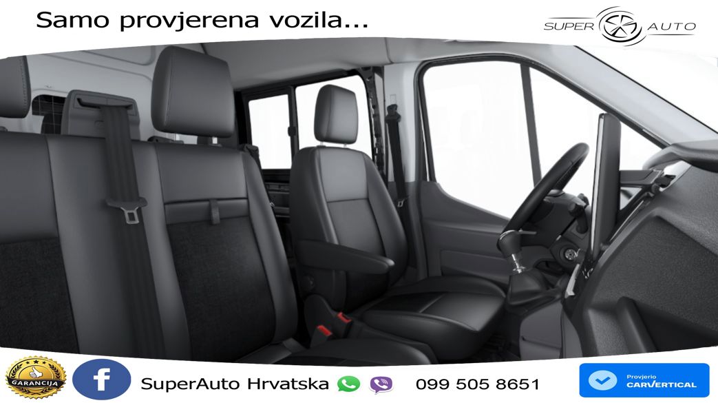 Ford Transit Kasten DoKa 350 L3 Trend Aut. AHK*360*NA 165 KS