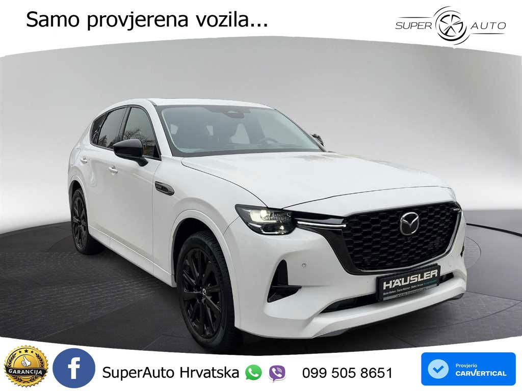 Mazda CX-60 2.5 e-Skyactiv (328 KS) AWD Automatic ACC+HEAD+4xGR SJED+360+PANO