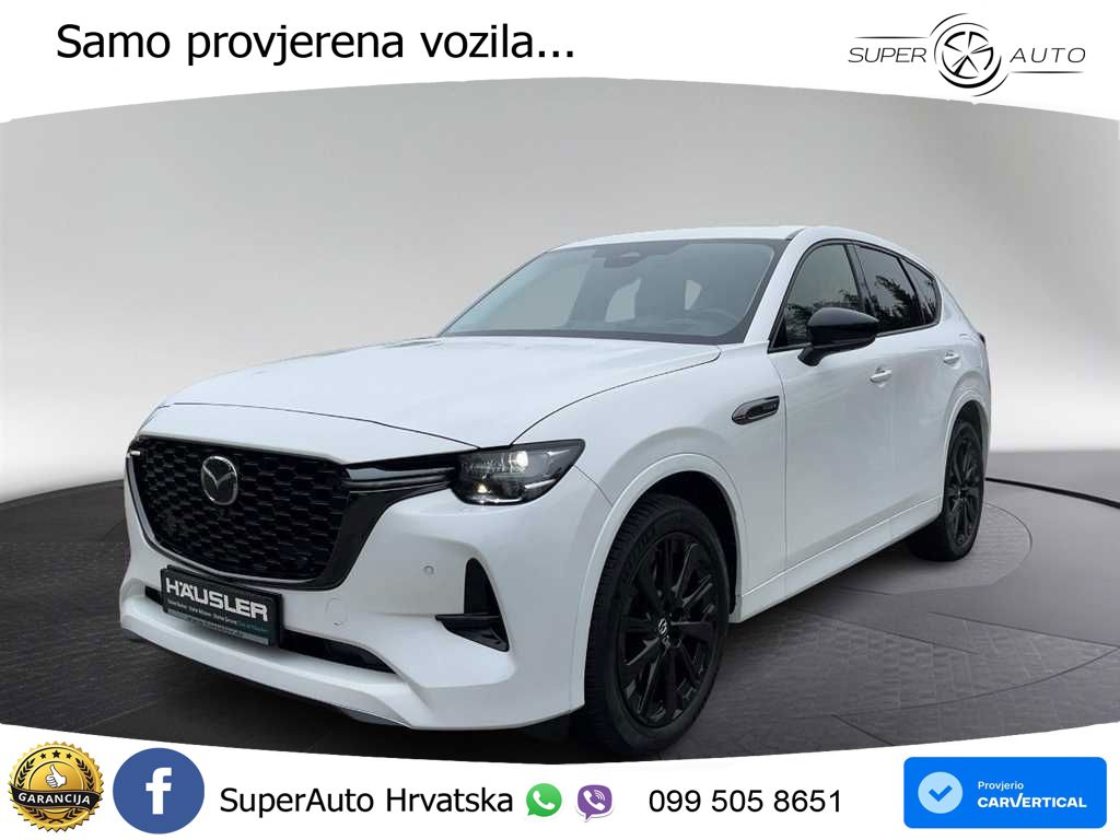 Mazda CX-60 2.5 e-Skyactiv (328 KS) AWD Automatic ACC+HEAD+4xGR SJED+360+PANO