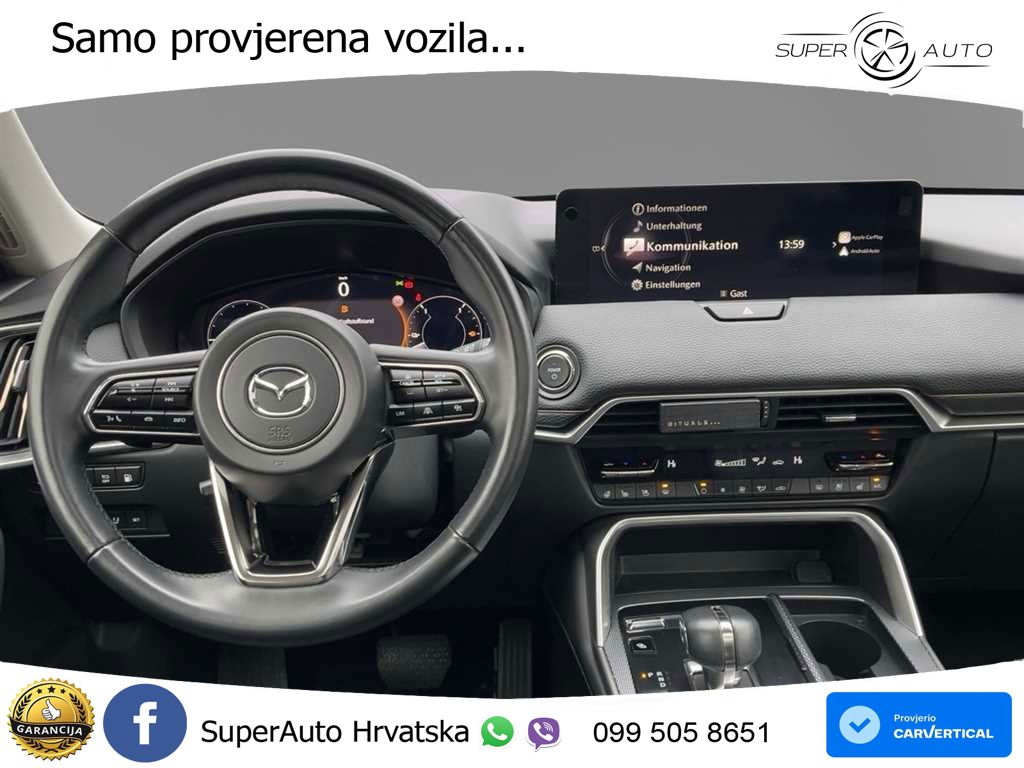Mazda CX-60 2.5 e-Skyactiv (328 KS) AWD Automatic ACC+HEAD+4xGR SJED+360+PANO