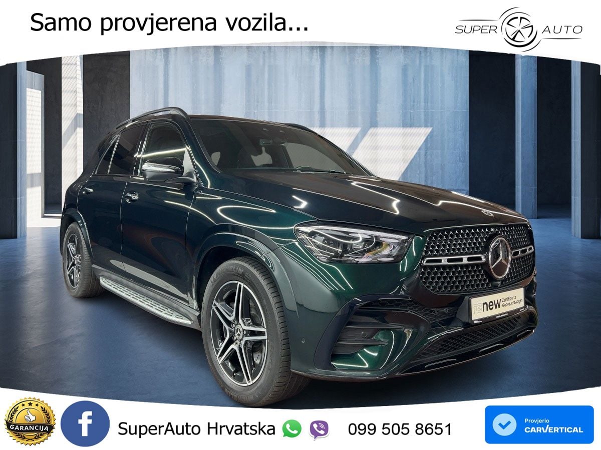 Mercedes GLE 350de (333 KS) 4MATIC 9G-TRONIC AMG ACC+HEAD+GR SJED+360+PANO