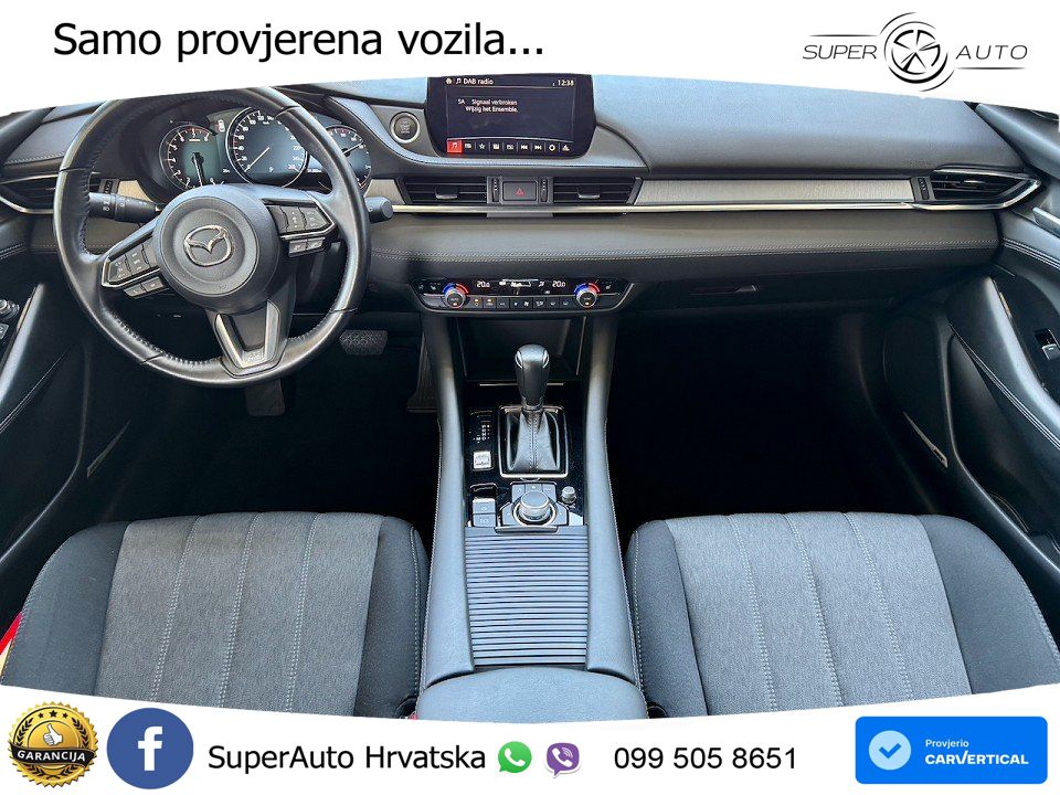 Mazda 6 Sport Combi 2.0 SKYACTIV-G (165 KS) SKYACTIV-Drive MATRIX+GR SJED+KAM