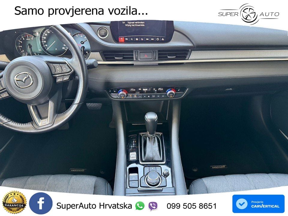 Mazda 6 Sport Combi 2.0 SKYACTIV-G (165 KS) SKYACTIV-Drive MATRIX+GR SJED+KAM
