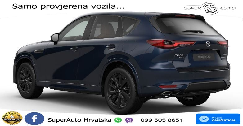 Mazda CX-60 3.3 e-Skyactiv D (254 KS) AWD Automatic LED+GR SJED+ACC