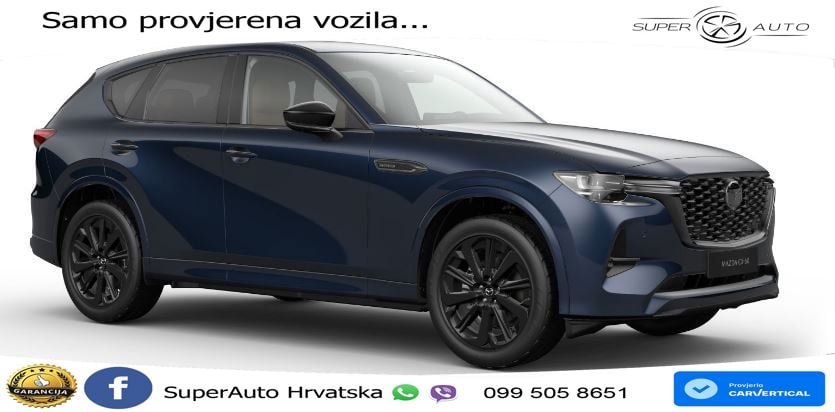 Mazda CX-60 3.3 e-Skyactiv D (254 KS) AWD Automatic LED+GR SJED+ACC