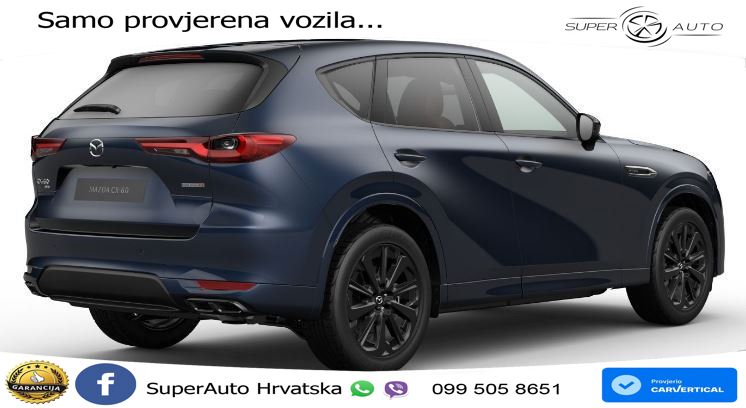 Mazda CX-60 3.3 e-Skyactiv D (254 KS) AWD Automatic LED+GR SJED+ACC