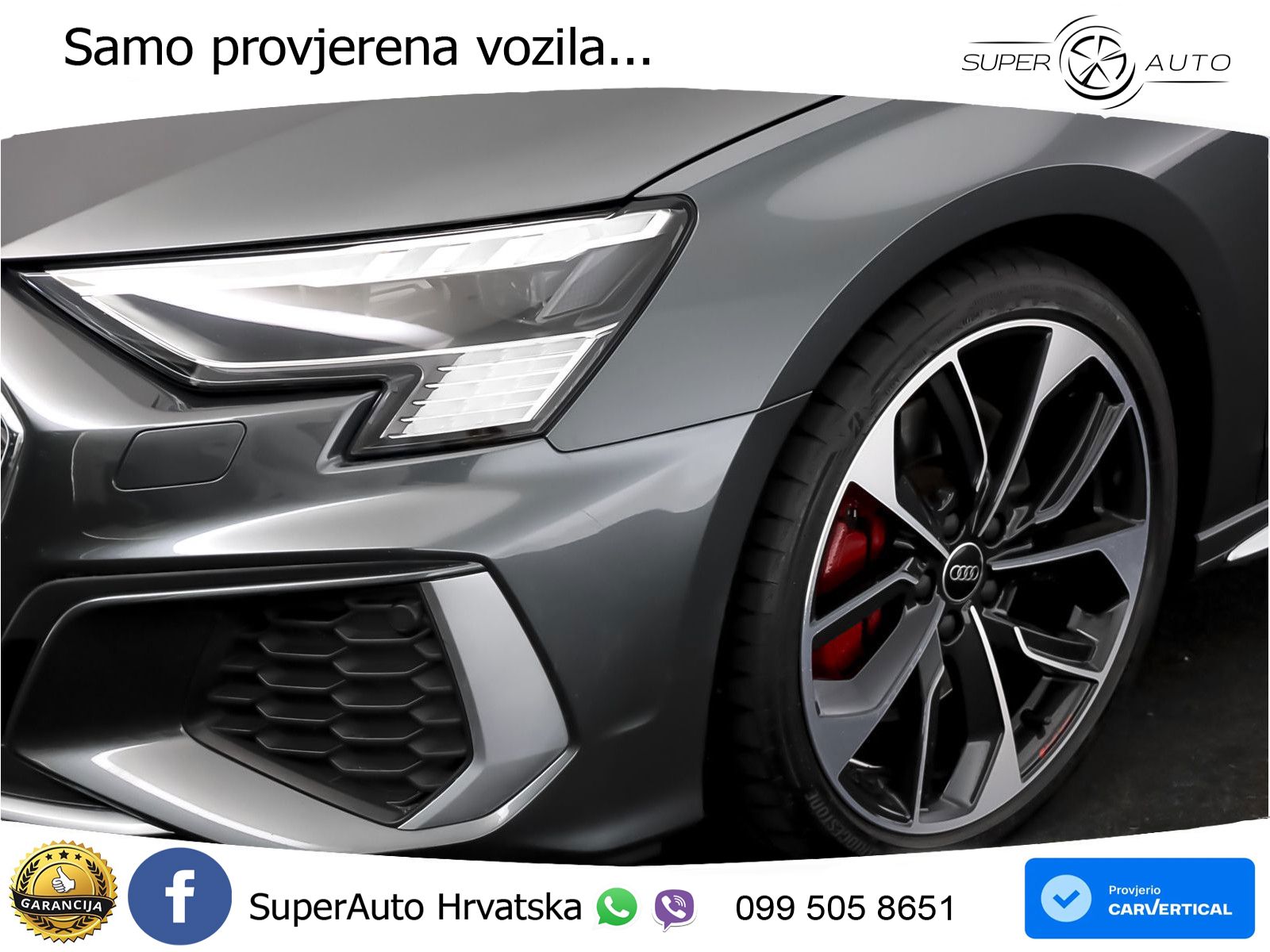 Audi S3 2.0 TFSI (310 KS) quattro S tronic MATRIX+GR SJED+KAM