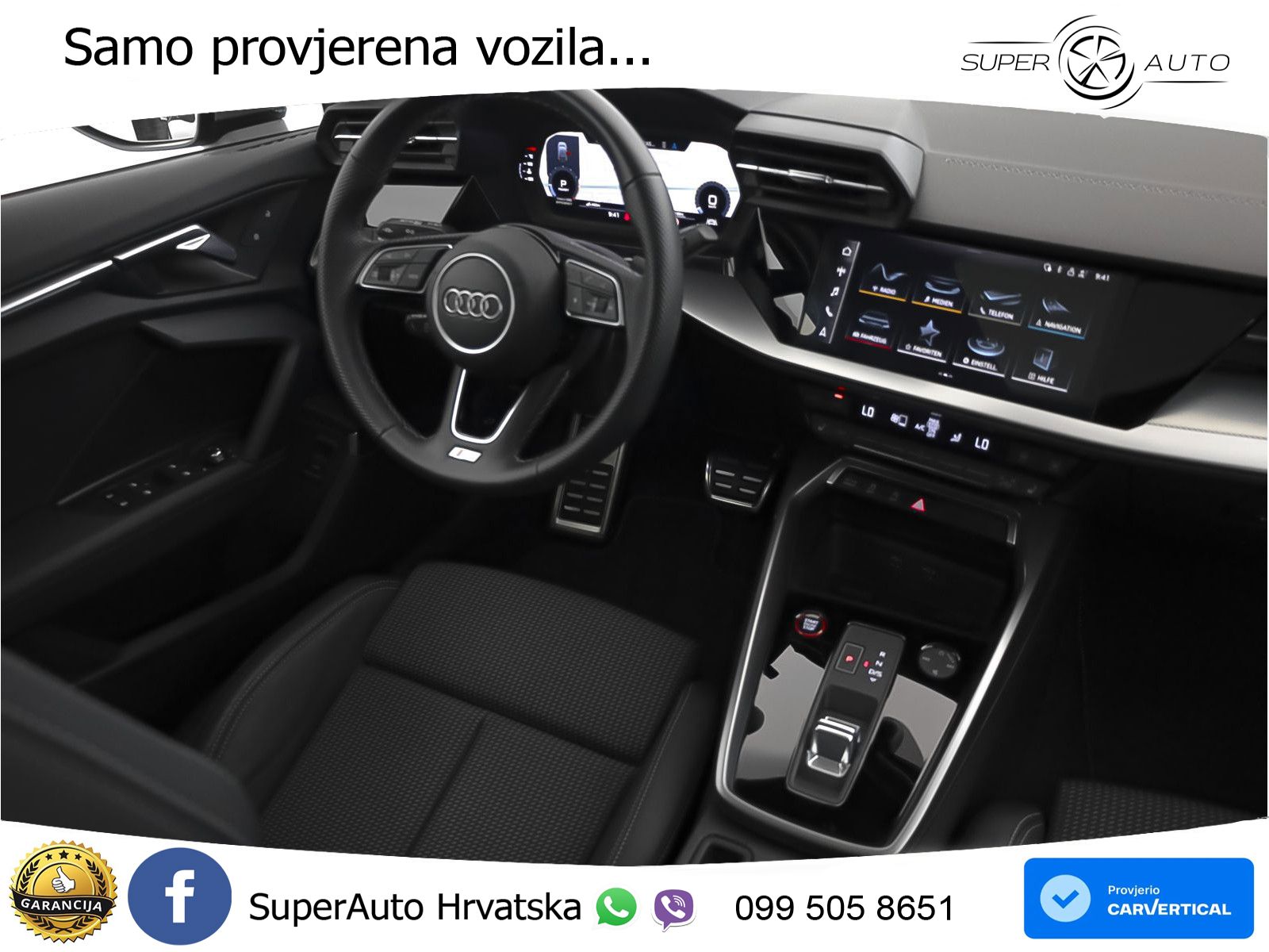 Audi S3 2.0 TFSI (310 KS) quattro S tronic MATRIX+GR SJED+KAM