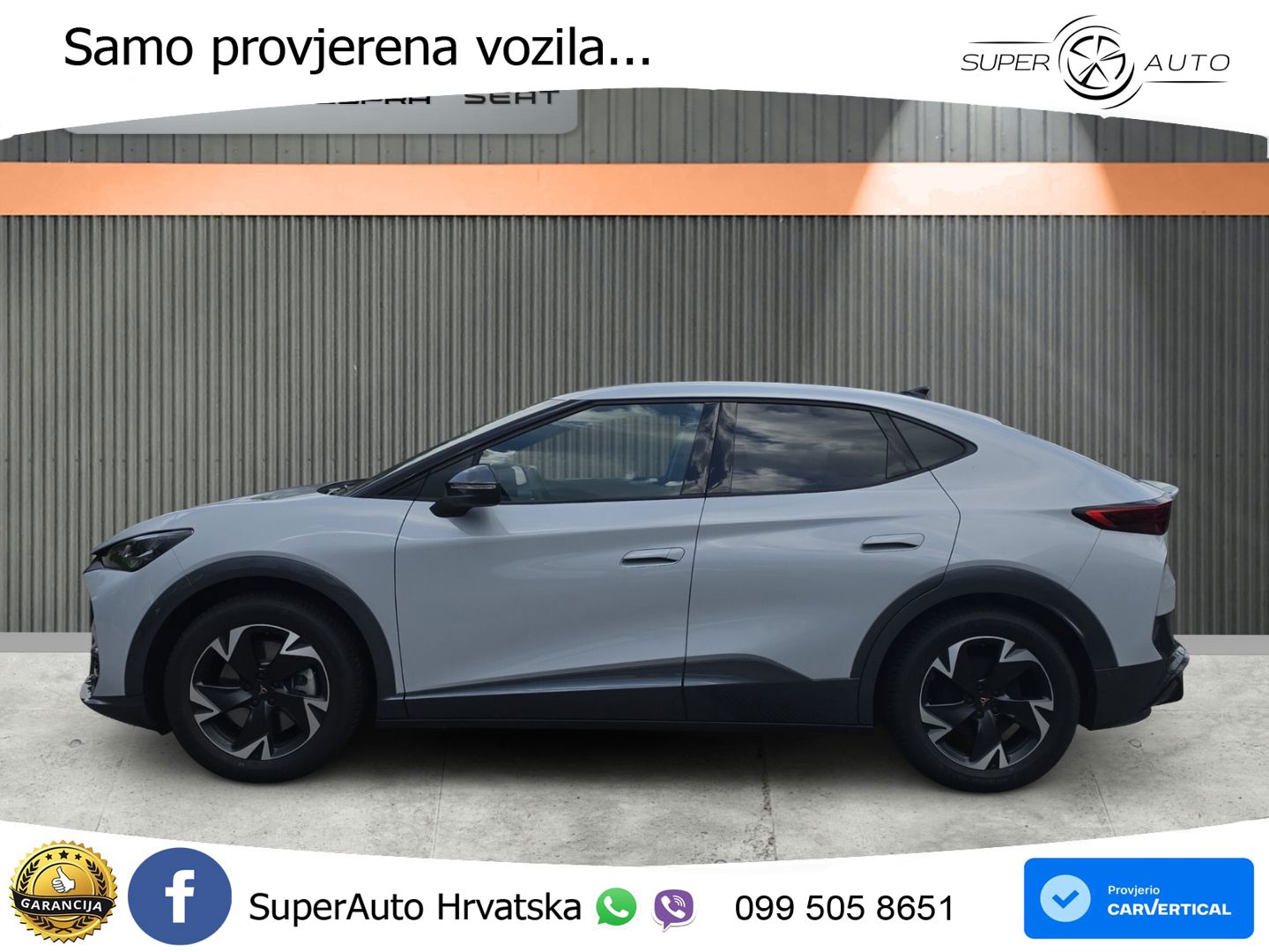 Cupra Tavascan 82 kWh (286 KS) LED+GR SJED+ACC
