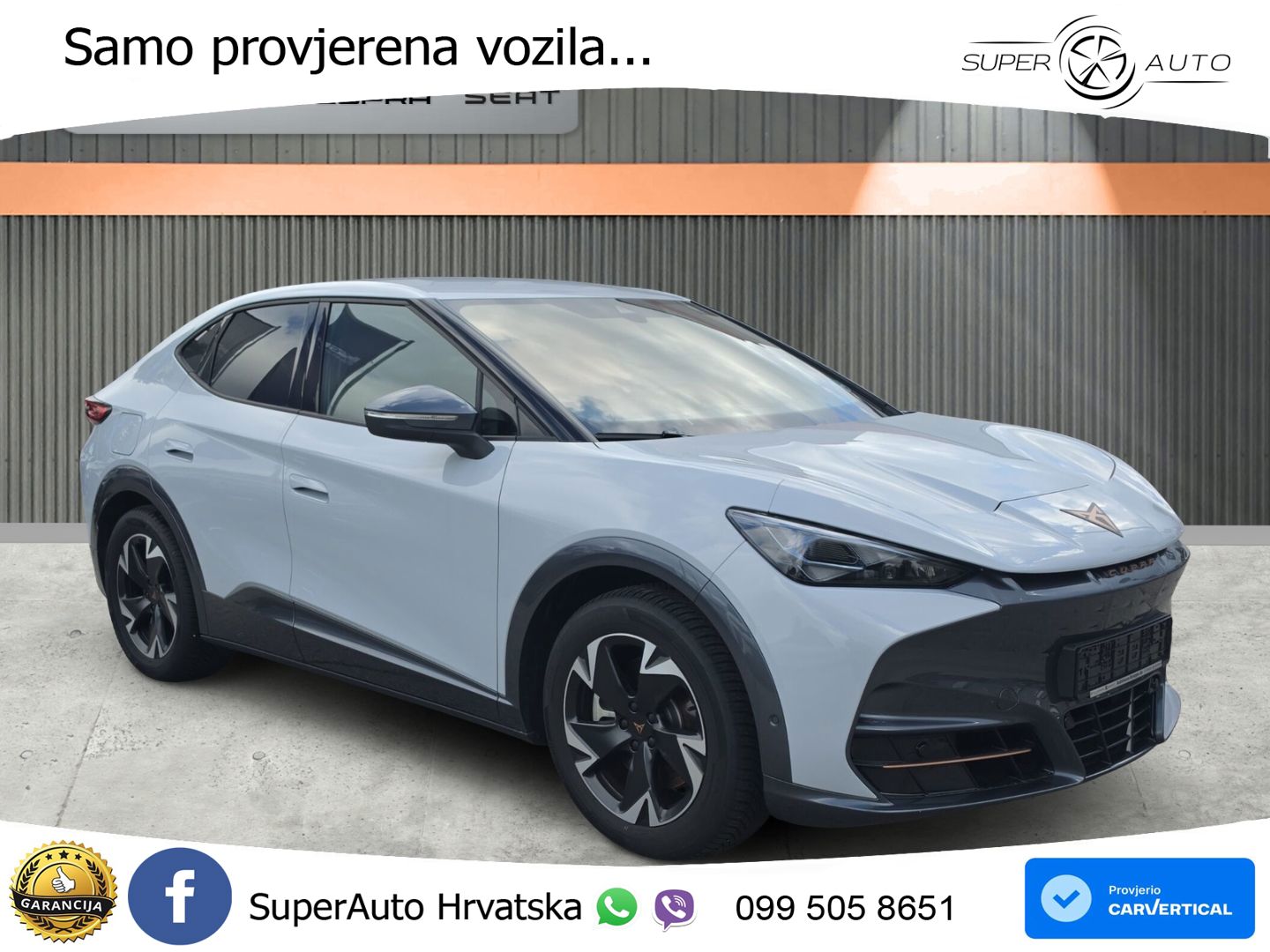 Cupra Tavascan 82 kWh (286 KS) LED+GR SJED+ACC
