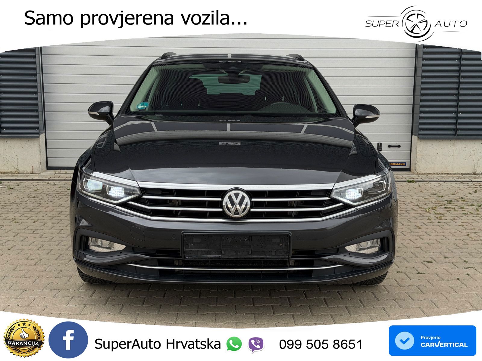 Volkswagen Passat Variant 2.0 TDI (190 KS) DSG LED+GR SJED+ACC