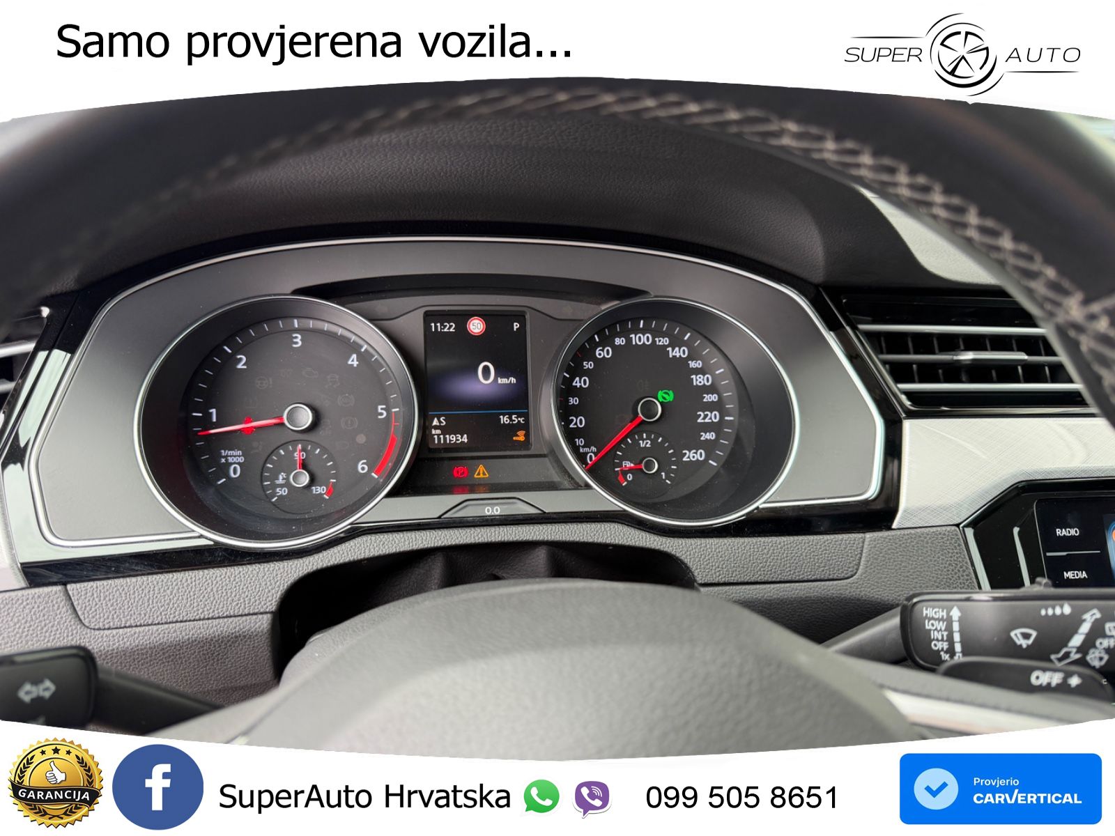 Volkswagen Passat Variant 2.0 TDI (190 KS) DSG LED+GR SJED+ACC