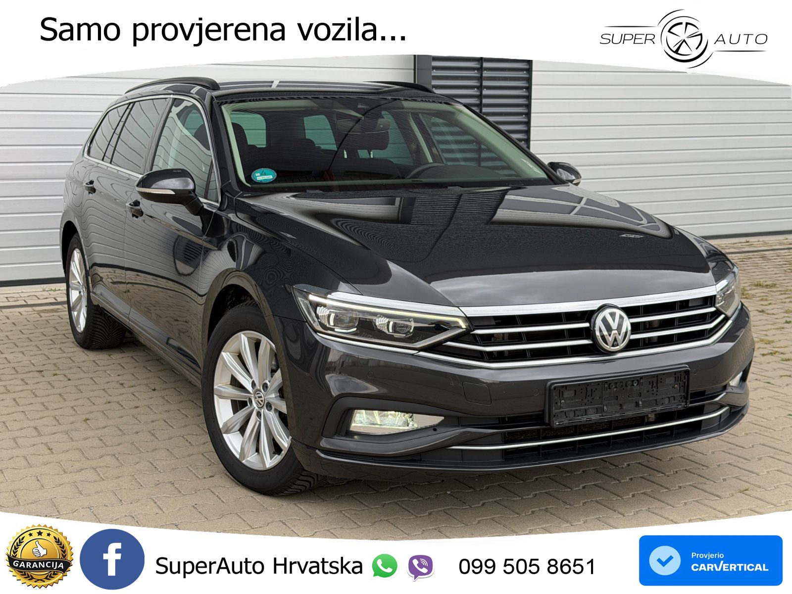 Volkswagen Passat Variant 2.0 TDI (190 KS) DSG LED+GR SJED+ACC