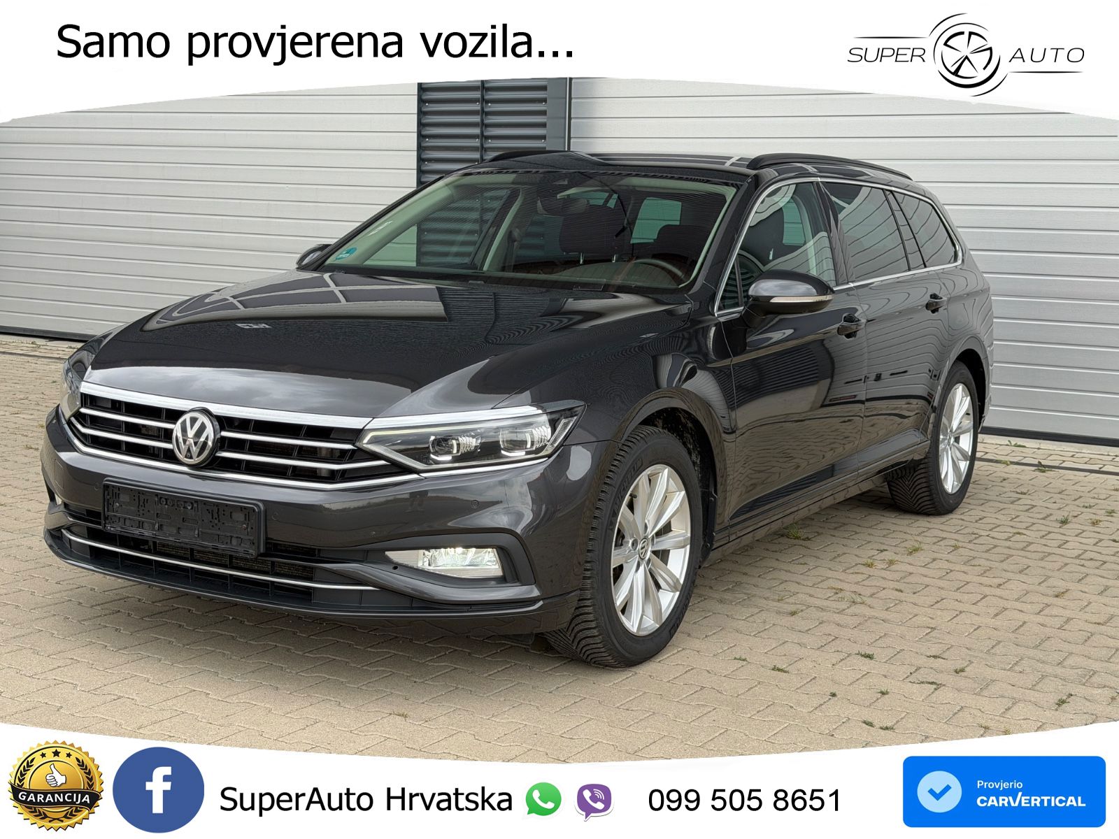 Volkswagen Passat Variant 2.0 TDI (190 KS) DSG LED+GR SJED+ACC