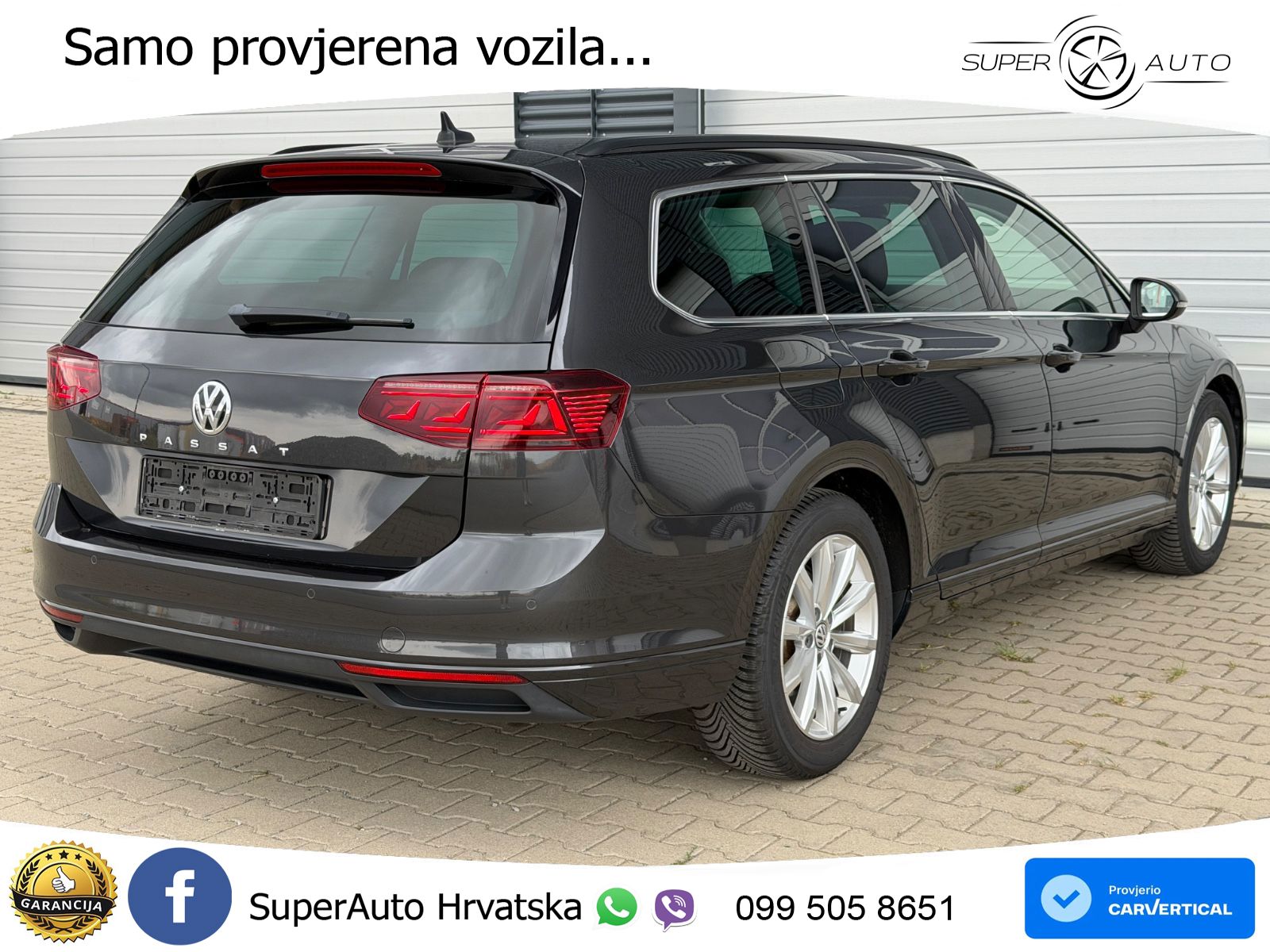 Volkswagen Passat Variant 2.0 TDI (190 KS) DSG LED+GR SJED+ACC