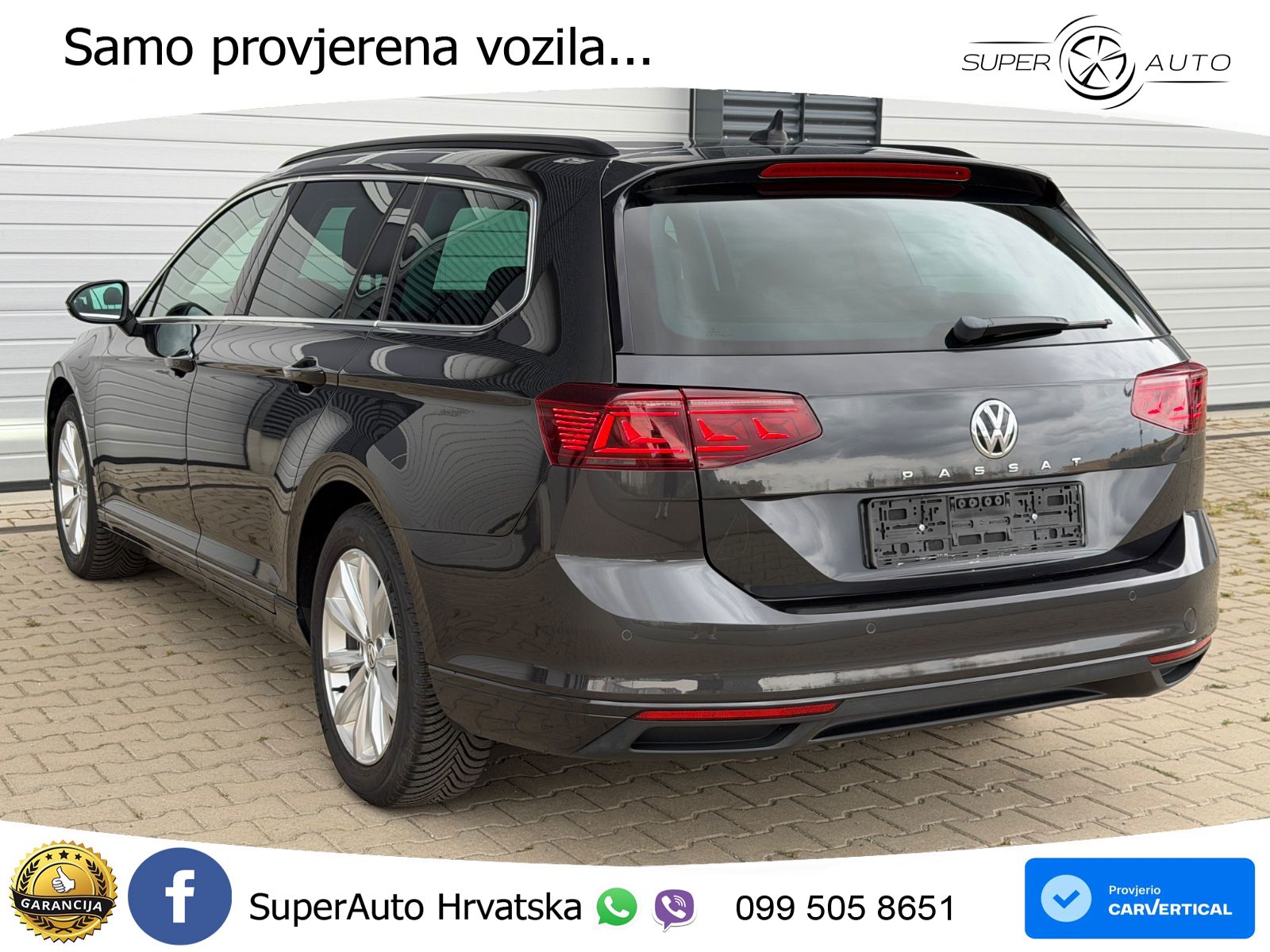 Volkswagen Passat Variant 2.0 TDI (190 KS) DSG LED+GR SJED+ACC