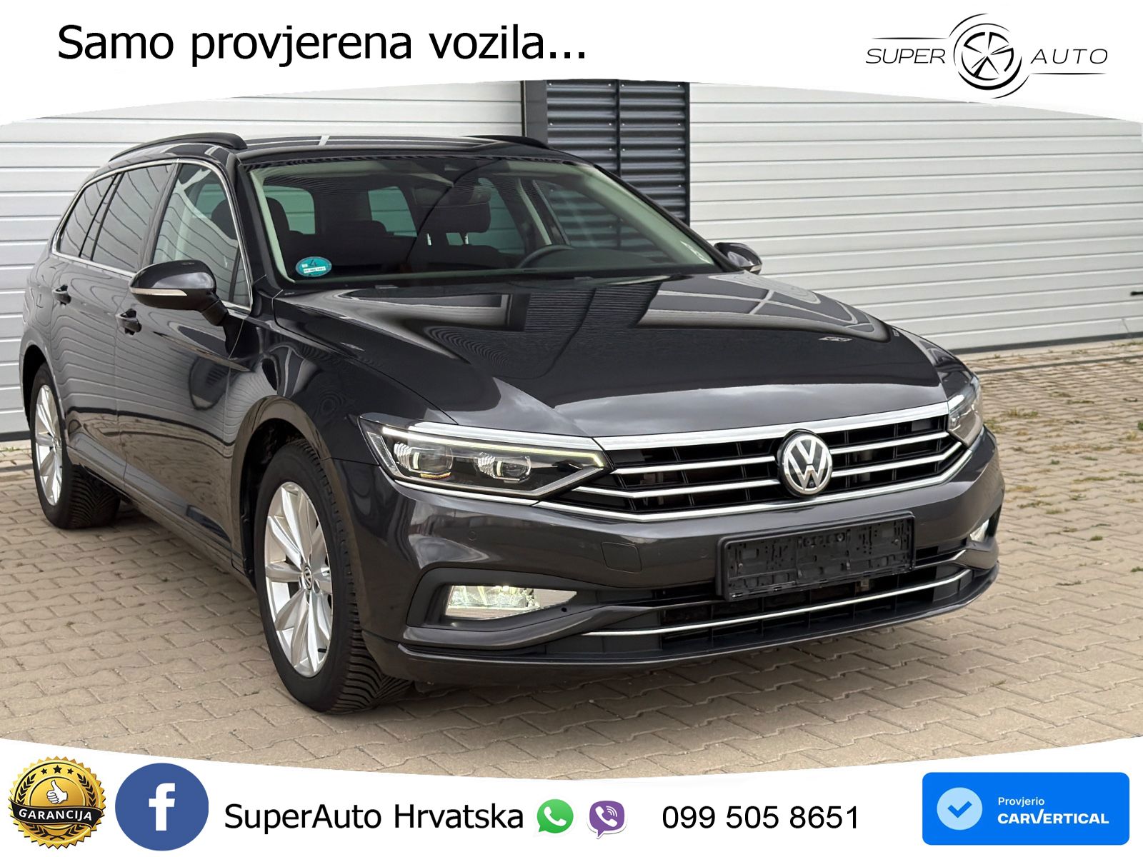 Volkswagen Passat Variant 2.0 TDI (190 KS) DSG LED+GR SJED+ACC